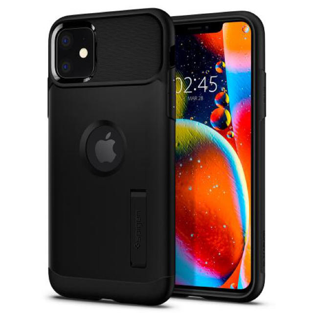 Spigen(シュピゲン)の【iPhone 11】spigen スリムアーマーケース スマホ/家電/カメラのスマホアクセサリー(iPhoneケース)の商品写真