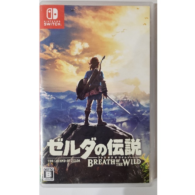 Nintendo Switch(ニンテンドースイッチ)のゼルダの伝説 ブレス オブ ザ ワイルド エンタメ/ホビーのゲームソフト/ゲーム機本体(家庭用ゲームソフト)の商品写真