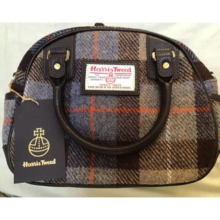 ハリスツイード(Harris Tweed)のHarris Tweed ブルーのバック 新品(ショルダーバッグ)