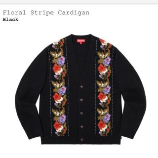 シュプリーム(Supreme)のsupreme floral stripe cardigan(カーディガン)