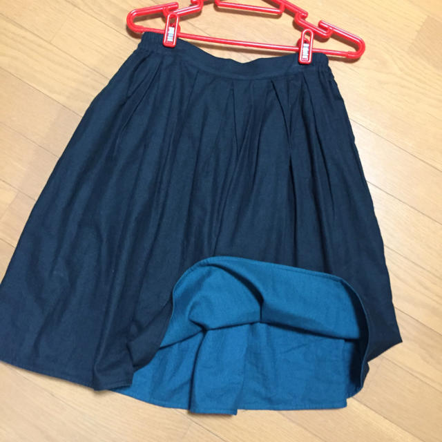 ANOTHER EDITION(アナザーエディション)のリバーシブルスカート💚 レディースのスカート(ひざ丈スカート)の商品写真
