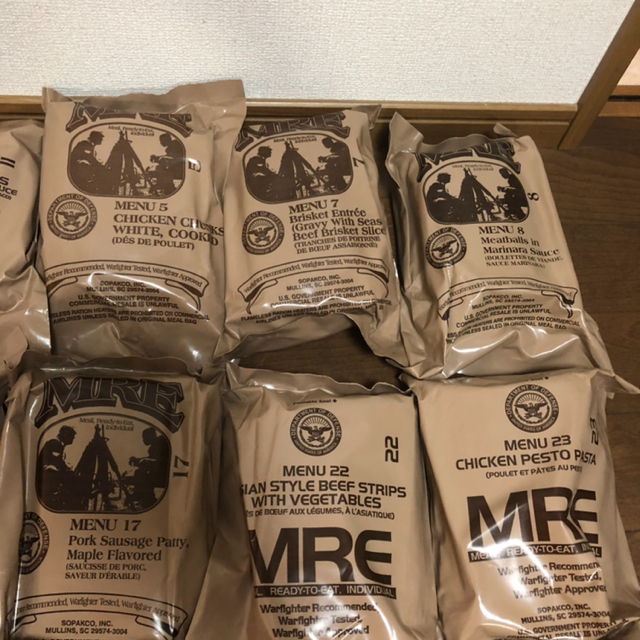 米軍 MRE レーション ミリ飯 12個セット 検品 2020年 送料無料 2