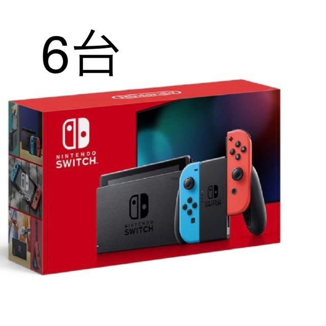 【受注生産品】 - Switch Nintendo 新型 6台 ネオン Switch Nintendo 家庭用ゲーム機本体 【受注生産品】 - Switch Nintendo 新型 6台 ネオン Switch Nintendo 家庭用ゲーム機本体
