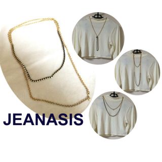 ジーナシス(JEANASIS)のJEANASIS ネックレス(ネックレス)