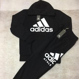 adidas - アディダスビックロゴスウェットパーカースウェットパンツ