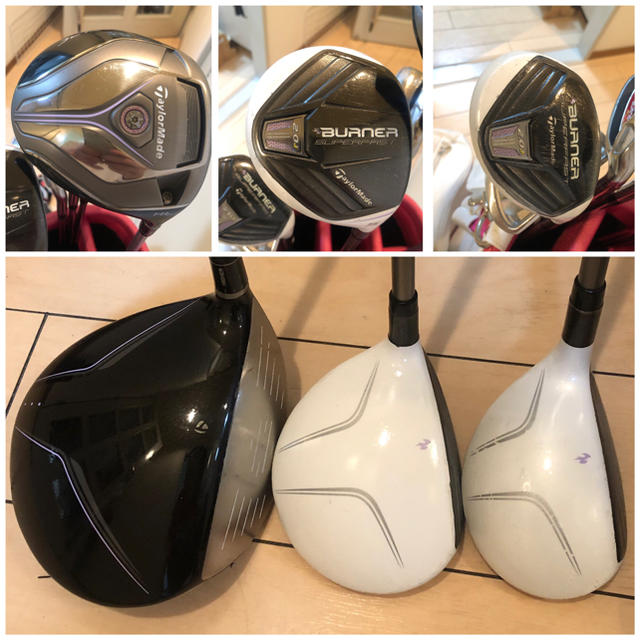 TaylorMade(テーラーメイド)の【レディース 】テーラーメイド ゴルフセット スポーツ/アウトドアのゴルフ(クラブ)の商品写真