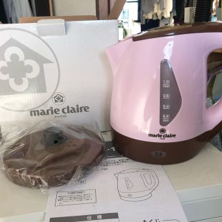 マリクレール(Marie Claire)の電気ケトル１リットル(電気ケトル)