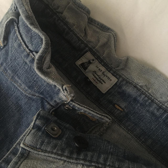 leur logette ハイウエストデニムパンツ