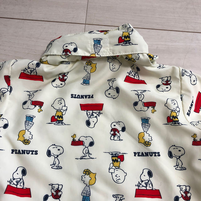 PEANUTS(ピーナッツ)の♡Rika様専用♡スヌーピー♡ウィンドブレーカー　90cm キッズ/ベビー/マタニティのキッズ服女の子用(90cm~)(ジャケット/上着)の商品写真