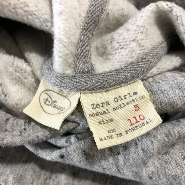 ZARA KIDS(ザラキッズ)のわんわんさん専用　ZARAKIDS ミニーパーカー　110cm キッズ/ベビー/マタニティのキッズ服女の子用(90cm~)(その他)の商品写真