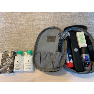 ブルガリ(BVLGARI)の新品♡ブルガリ男性用ポーチ&アメニティ(旅行用品)