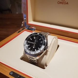 オメガ(OMEGA)のOMEGA シーマスター プラネットオーシャン 600m コーアクシャル GMT(腕時計(アナログ))