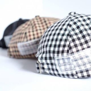 ジエダ(Jieda)のJieDa GINGHAM CAP キャップ 帽子 2色セット(キャップ)