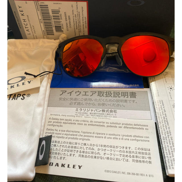 W)taps(ダブルタップス)の19SS WTAPS × OAKLEY LATCH KEY メンズのファッション小物(サングラス/メガネ)の商品写真