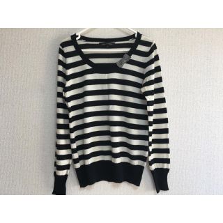 ユナイテッドアローズグリーンレーベルリラクシング(UNITED ARROWS green label relaxing)の★美品★ グリーンレーベルリラクシング ボーダーニット アローズ(ニット/セーター)