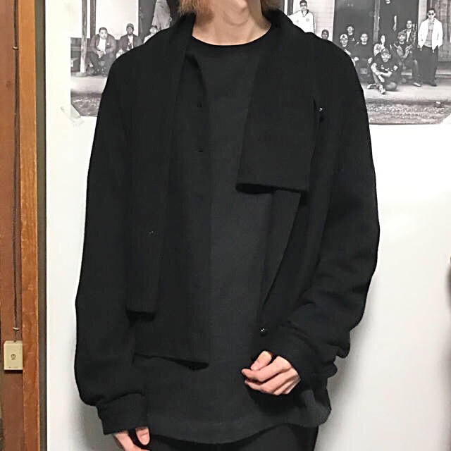 Yohji Yamamoto(ヨウジヤマモト)のYohji Yamamoto カシミヤカーディガン メンズのトップス(カーディガン)の商品写真