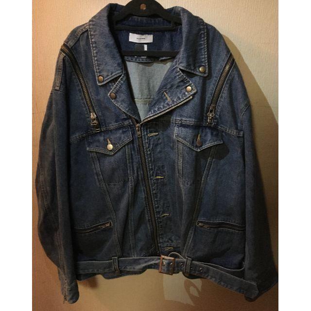 FACETASM(ファセッタズム)のFACETASM ファセッタズム BIG DENIM RADING JACKET メンズのジャケット/アウター(Gジャン/デニムジャケット)の商品写真