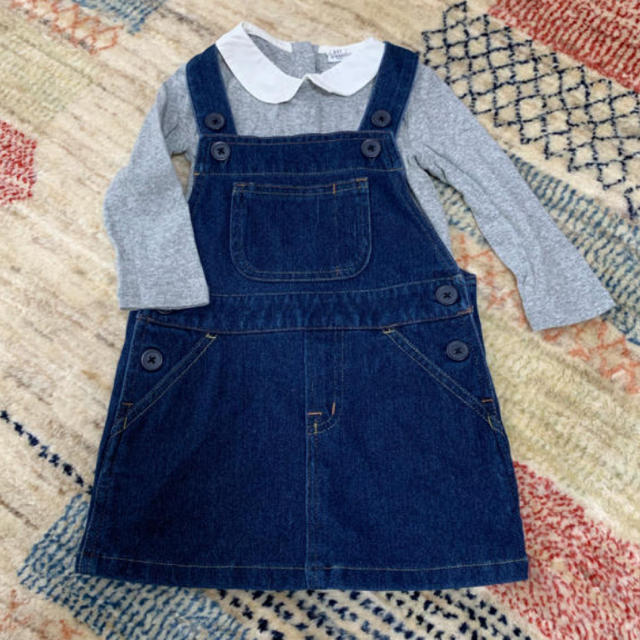 babyGAP(ベビーギャップ)のbaby Gap＆Zara baby ★襟付き長袖カットソー2枚セット キッズ/ベビー/マタニティのベビー服(~85cm)(シャツ/カットソー)の商品写真