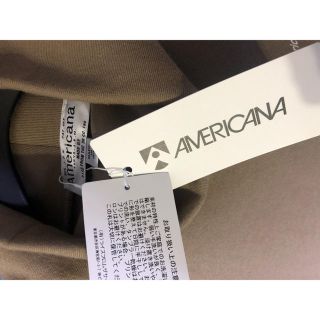 AMERICANA - アメリカーナ 裏起毛 オーバーサイズ ハイネック