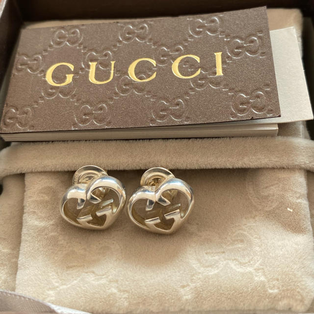 Gucci(グッチ)のGucci ハートピアス レディースのアクセサリー(ピアス)の商品写真