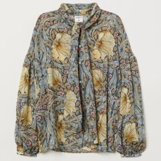 エイチアンドエム(H&M)のh&m ウィリアムモリス　ブラウス(シャツ/ブラウス(長袖/七分))