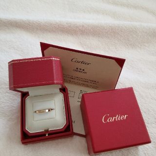 カルティエ(Cartier)のｶﾙﾃｨｴ Cartier ﾗﾆｴｰﾙ K18 ｲｴﾛｰｺﾞｰﾙﾄﾞ 証明書付(リング(指輪))