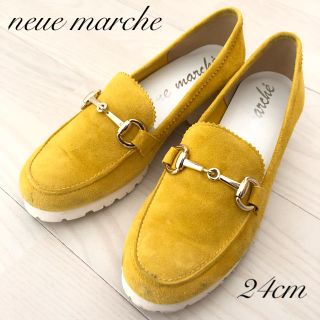 ノイエマルシェ(neue marche)の【ちょも様 専用】neue marche 本革 ビット ローファー(ローファー/革靴)