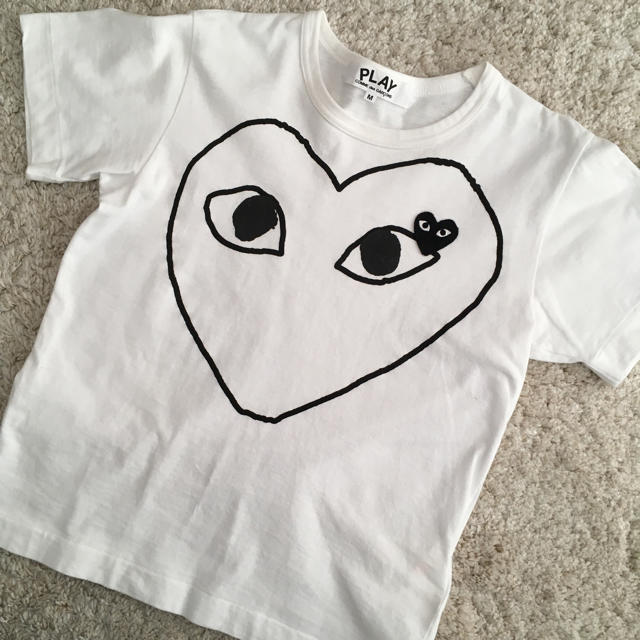 COMME des GARCONS(コムデギャルソン)のプレイコムデギャルソン　Tシャツ レディースのトップス(Tシャツ(半袖/袖なし))の商品写真