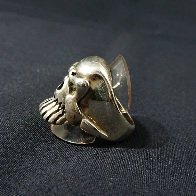 silver925 ビッグスカルring #23 メンズのアクセサリー(リング(指輪))の商品写真