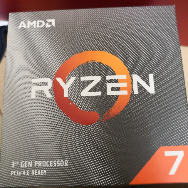 Ryzen 7 3800x 付属品全付き　保証書ありPC/タブレット