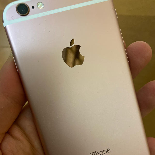 iPhone 6s 本体 Rose Gold 128 GB SIMフリースマートフォン/携帯電話