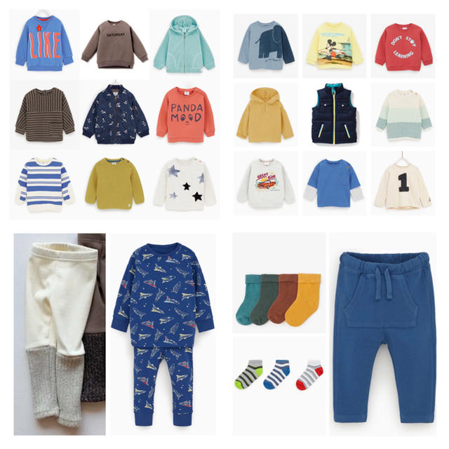 ZARA KIDS(ザラキッズ)の【awa様専用】B-mingベスト入り zarakids 他23点 キッズ/ベビー/マタニティのキッズ服男の子用(90cm~)(その他)の商品写真