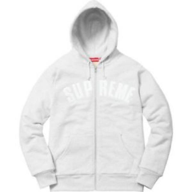 Supreme  Arc Logo Thermal ZipUp Hooded17年AW