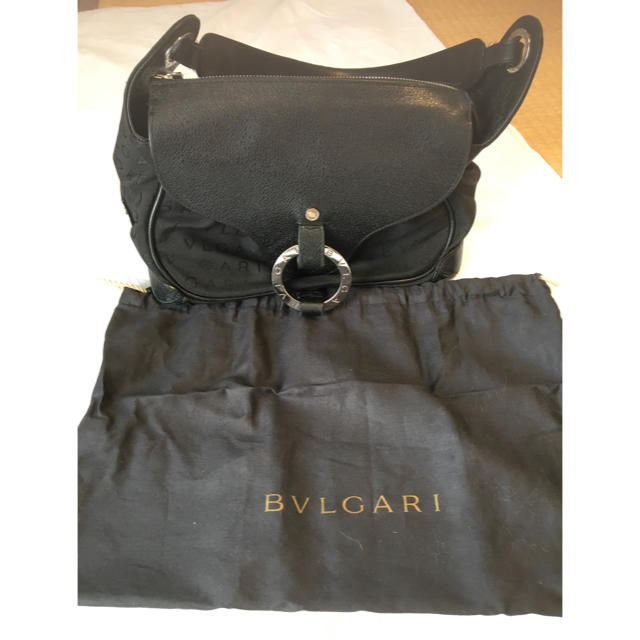 BVLGARI(ブルガリ)のBVLGARIロゴマニアハンドバッグ/キャンバス地 レディースのバッグ(ハンドバッグ)の商品写真