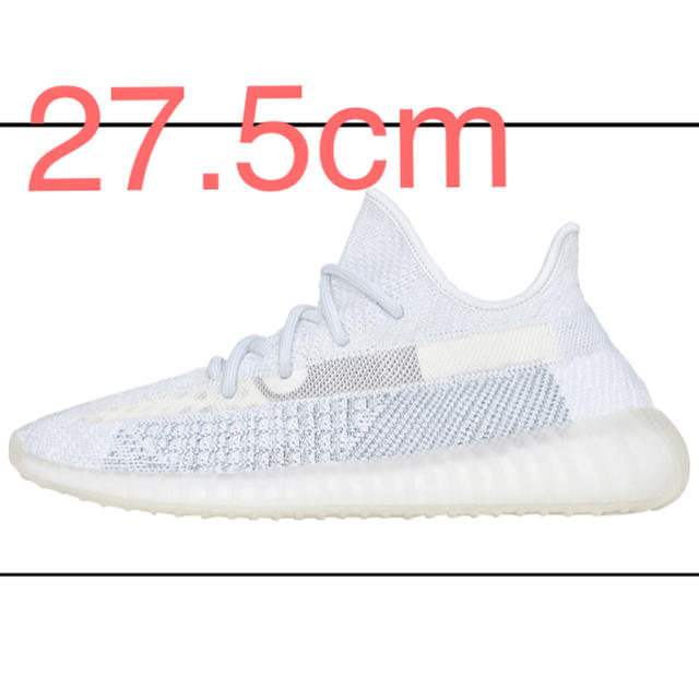 国内正規yeezy boost 350 v2 cloud white 27.5