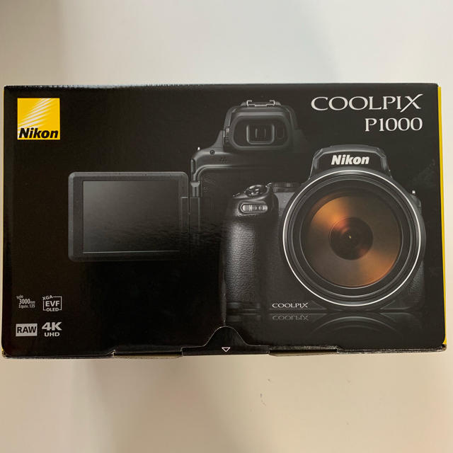 カメラニコン Nikon デジタルカメラ COOLPLX P1000 新品 ブラック