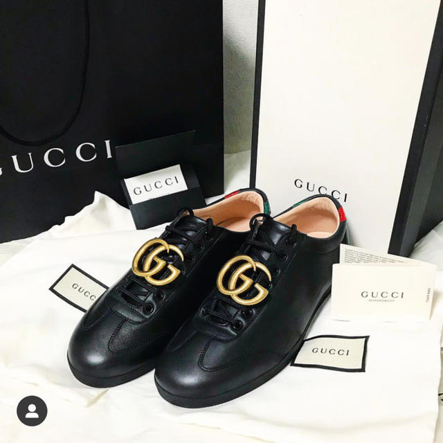 Gucci(グッチ)のGUCCI ローカットスニーカー　GGマーモント メンズの靴/シューズ(スニーカー)の商品写真