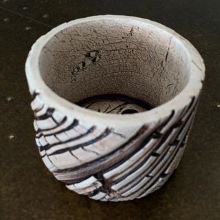 TOKY Scratch Bold Stripe Pot S(陶芸)