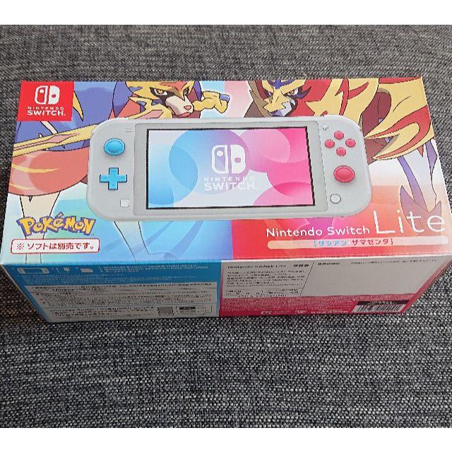 携帯用ゲーム機本体【新品】Nintendo Switch Lite ザシアン・ザマゼンタ