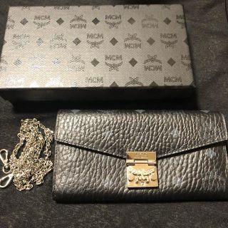 エムシーエム(MCM)のMCM/長財布/ショルダー/美品/K-pop/韓国ファッション(財布)