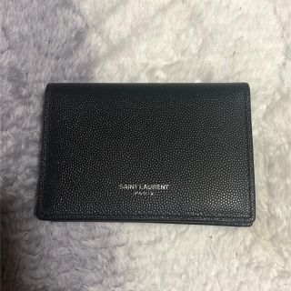 サンローラン(Saint Laurent)のサンローラン カードケース ブラック(名刺入れ/定期入れ)