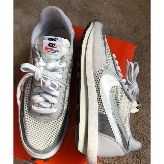 Nike LD Waffle Sacai White Grey 27センチ