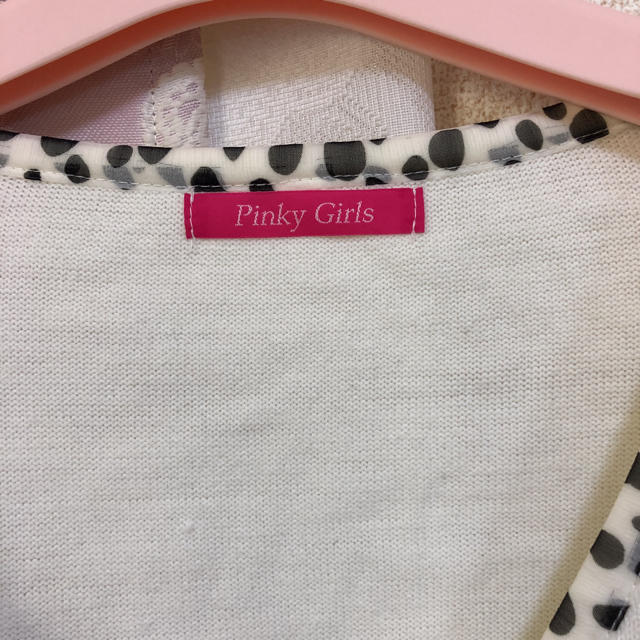 PinkyGirls(ピンキーガールズ)の★ピンキーガールズ★ダルメシアンパイピングカーディガン レディースのトップス(カーディガン)の商品写真