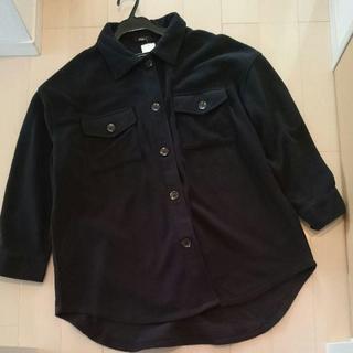 シマムラ(しまむら)の新品★CPO シャツジャケット黒(その他)