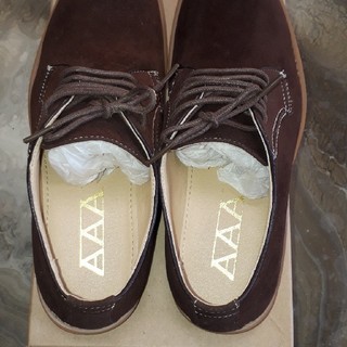 トリプルエー(AAA)のスエード紳士靴サイズ41(ドレス/ビジネス)