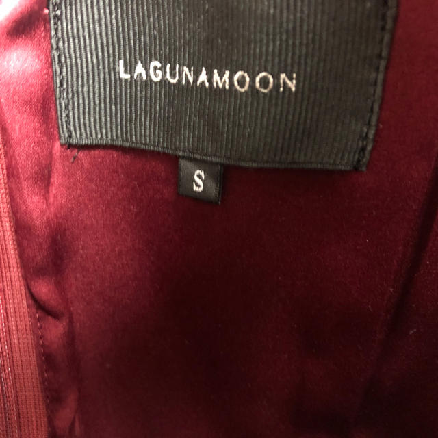 LagunaMoon(ラグナムーン)のラグナムーン🧡シアーラップタイトドレス レディースのフォーマル/ドレス(ミディアムドレス)の商品写真