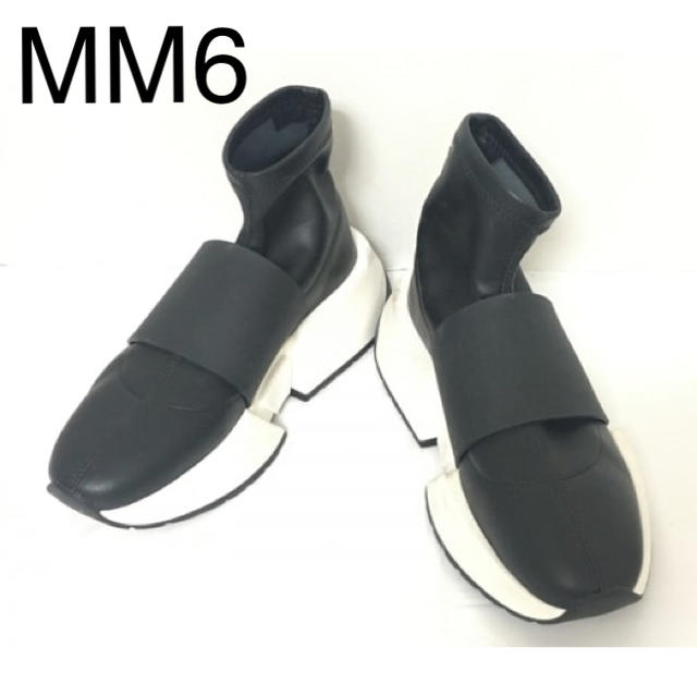 MM6(エムエムシックス)のMM6 ソックススニーカー 36 23cm〜23.5cm レディースの靴/シューズ(スニーカー)の商品写真