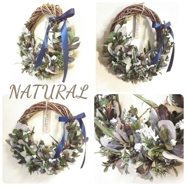 NATURAL GREEN リース Xmas～32㎝