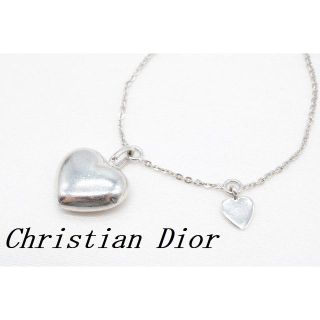 クリスチャンディオール(Christian Dior)の【S509】クリスチャンディオール ハート モチーフ シルバー ブレスレット(ブレスレット/バングル)