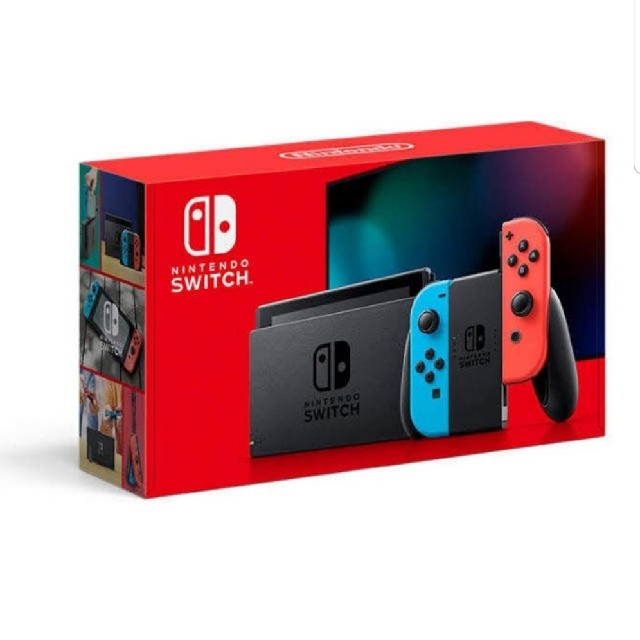 愛用 ネオンレッド Switch Nintendo - 任天堂 ネオンブルー 新品 2点セット 家庭用ゲーム機本体